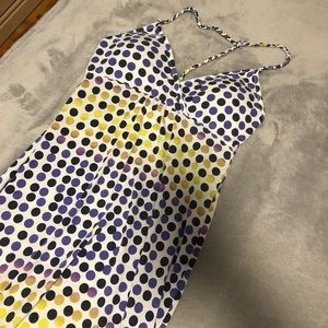Polka Dot Maxi Dress